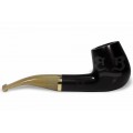 Cachimbo Elite Dourado Encerado (Aceita Filtro 9mm) Piteira Chifre